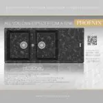سینک طرح سنگ phoenix