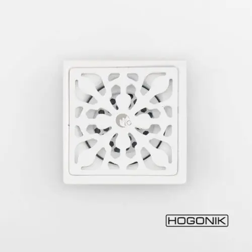 کف شور استیل با رنگ سفید کد 501