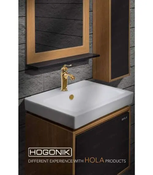 روشویی کابینتی، کد hd5000، طرح چوب