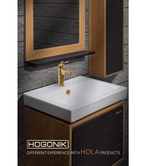 روشویی کابینتی، کد hd5000، طرح چوب